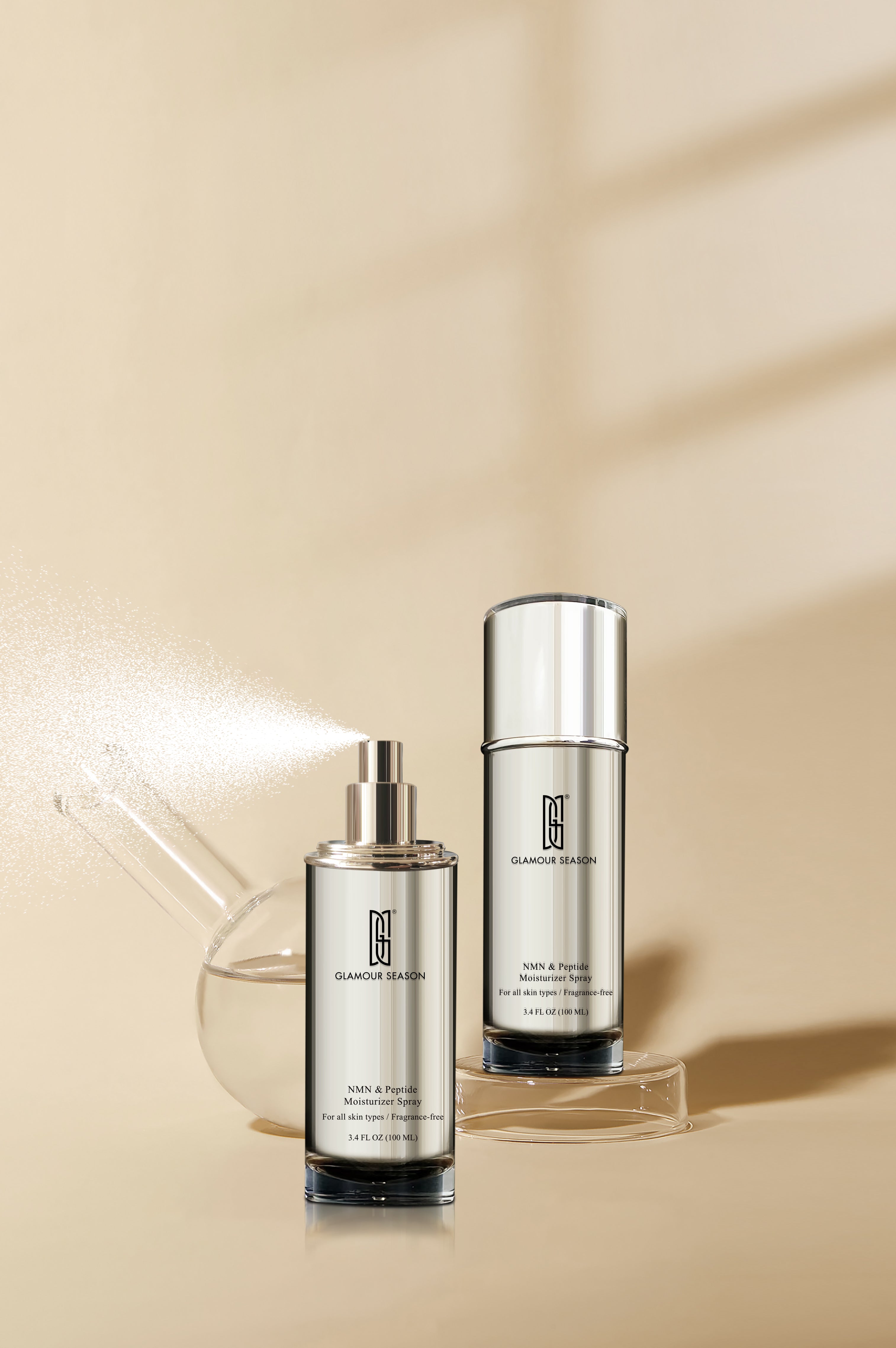 NMN & Peptide Moisturizer Spray — Bundle B (6 Bottles)