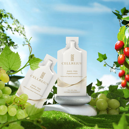 CELLREJUV   AAKG · PQQ · Ergothioneine